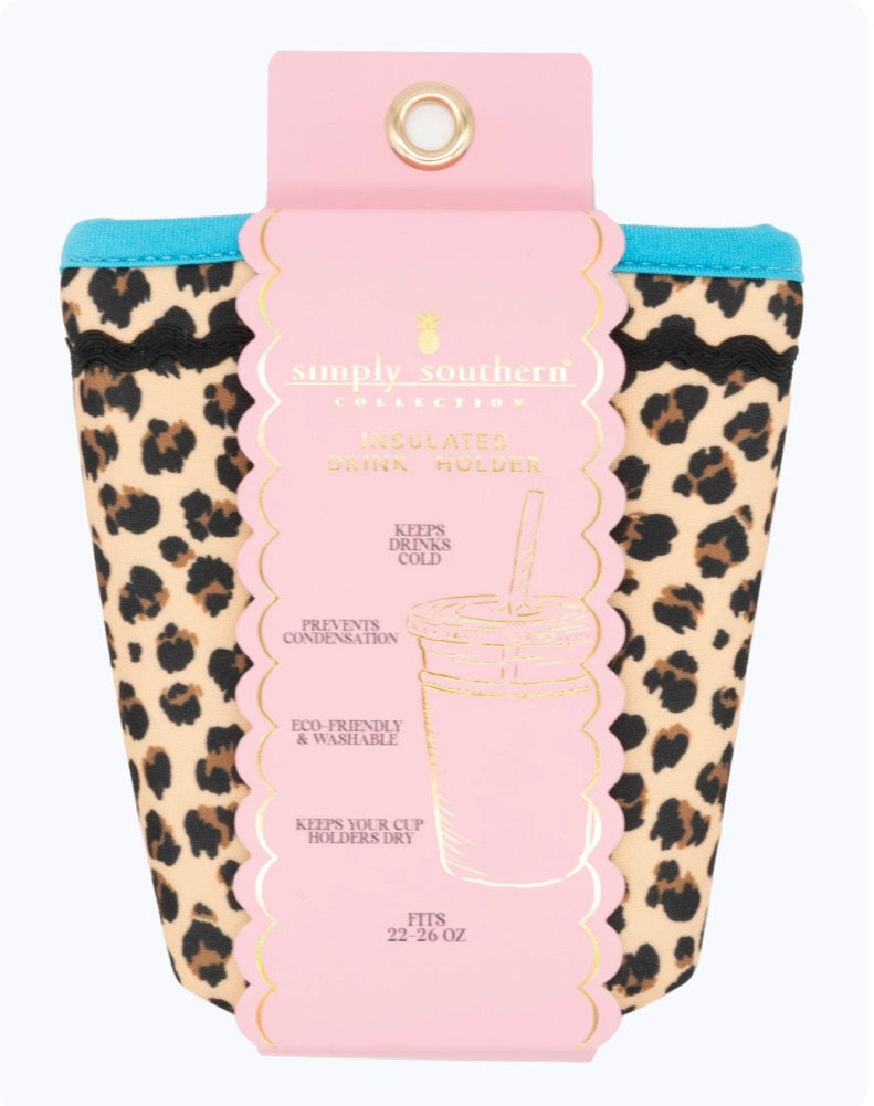 Drink Sleeve, Leopard