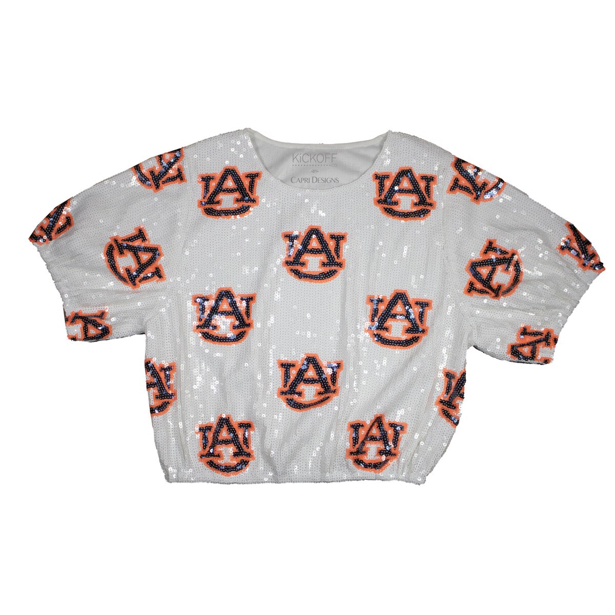 Full Sequin Top, Auburn University Small