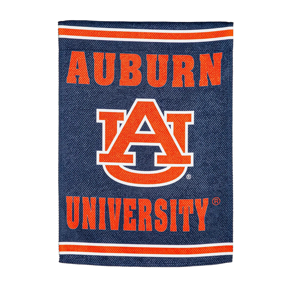 House Flag, Embossed Suede Auburn