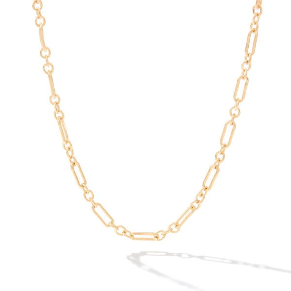 Links of Love Necklace, Gold