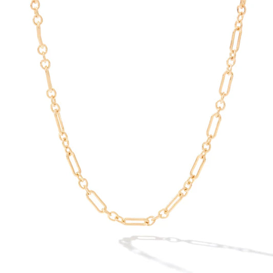 Links of Love Necklace, Gold