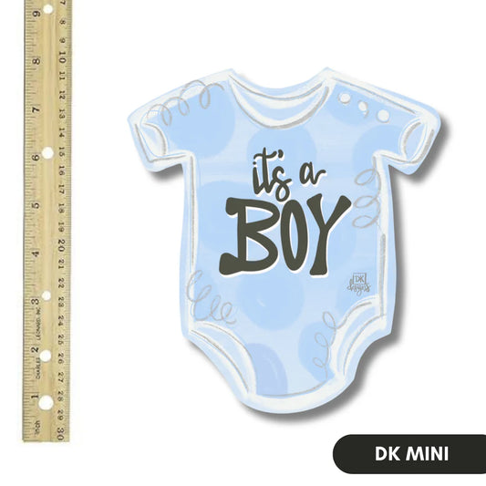 Door Hanger Attachment, It's a Boy Onesie Mini