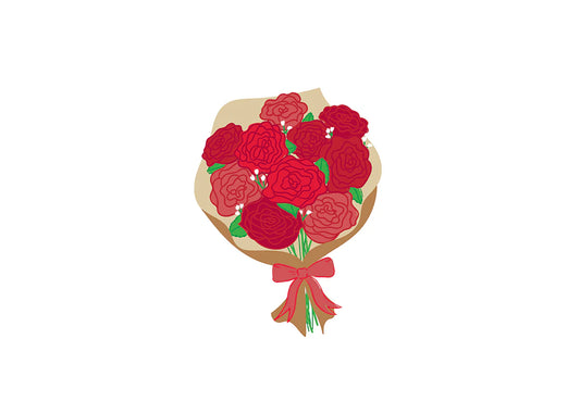 Mini Attachment Roses Are Red