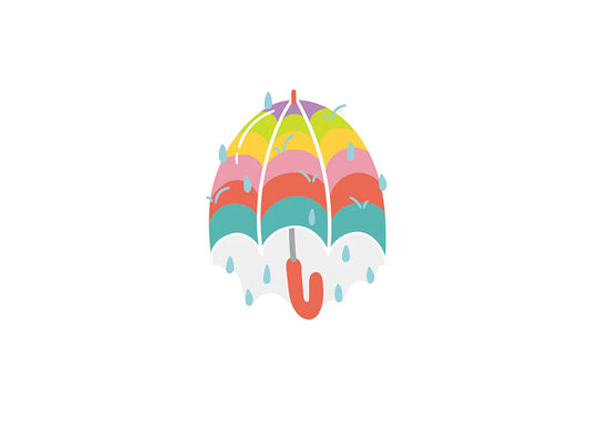 Mini Attachment Drip Drop Umbrella