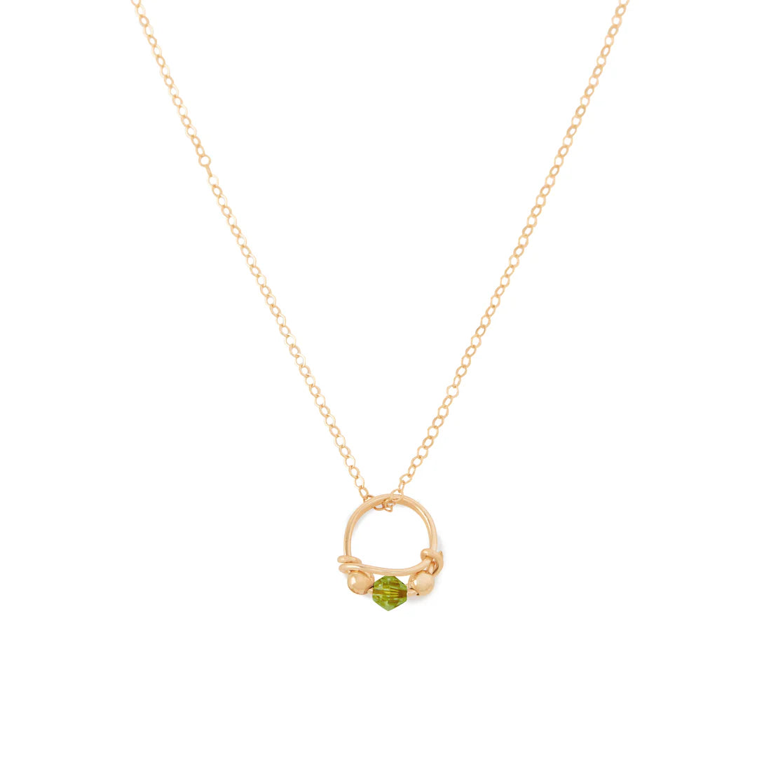 Near and Dear Gold Pendant