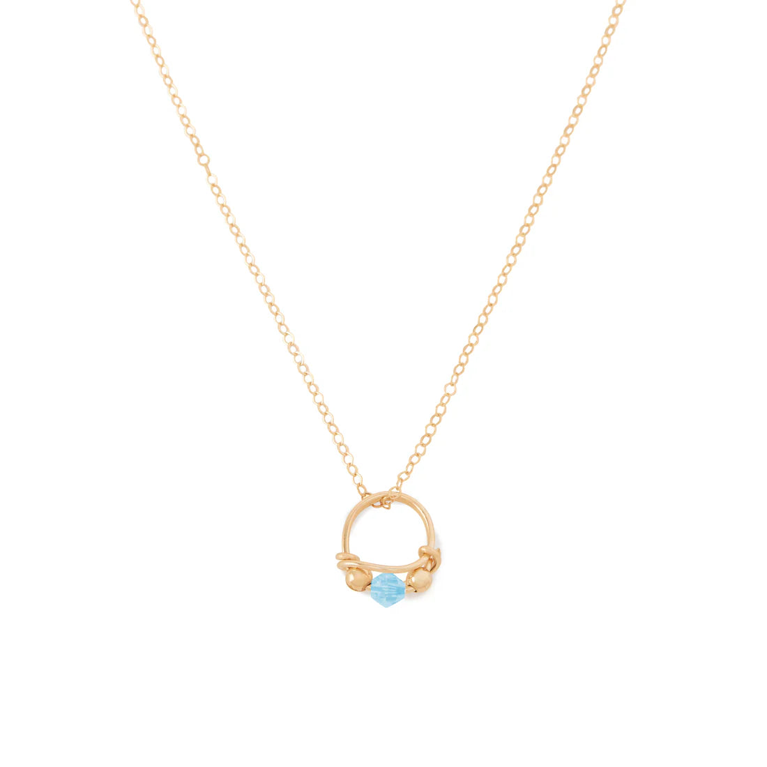 Near and Dear Gold Pendant