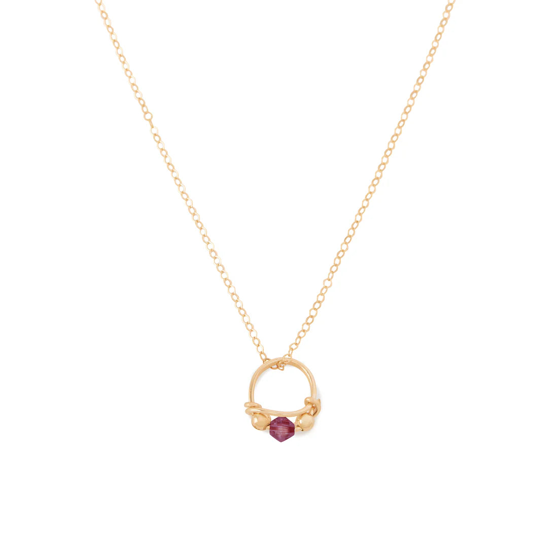 Near and Dear Gold Pendant
