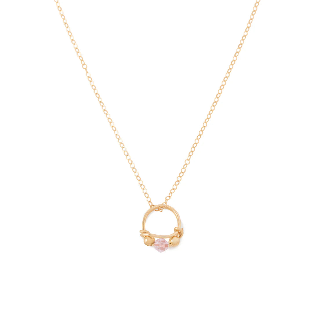 Near and Dear Gold Pendant