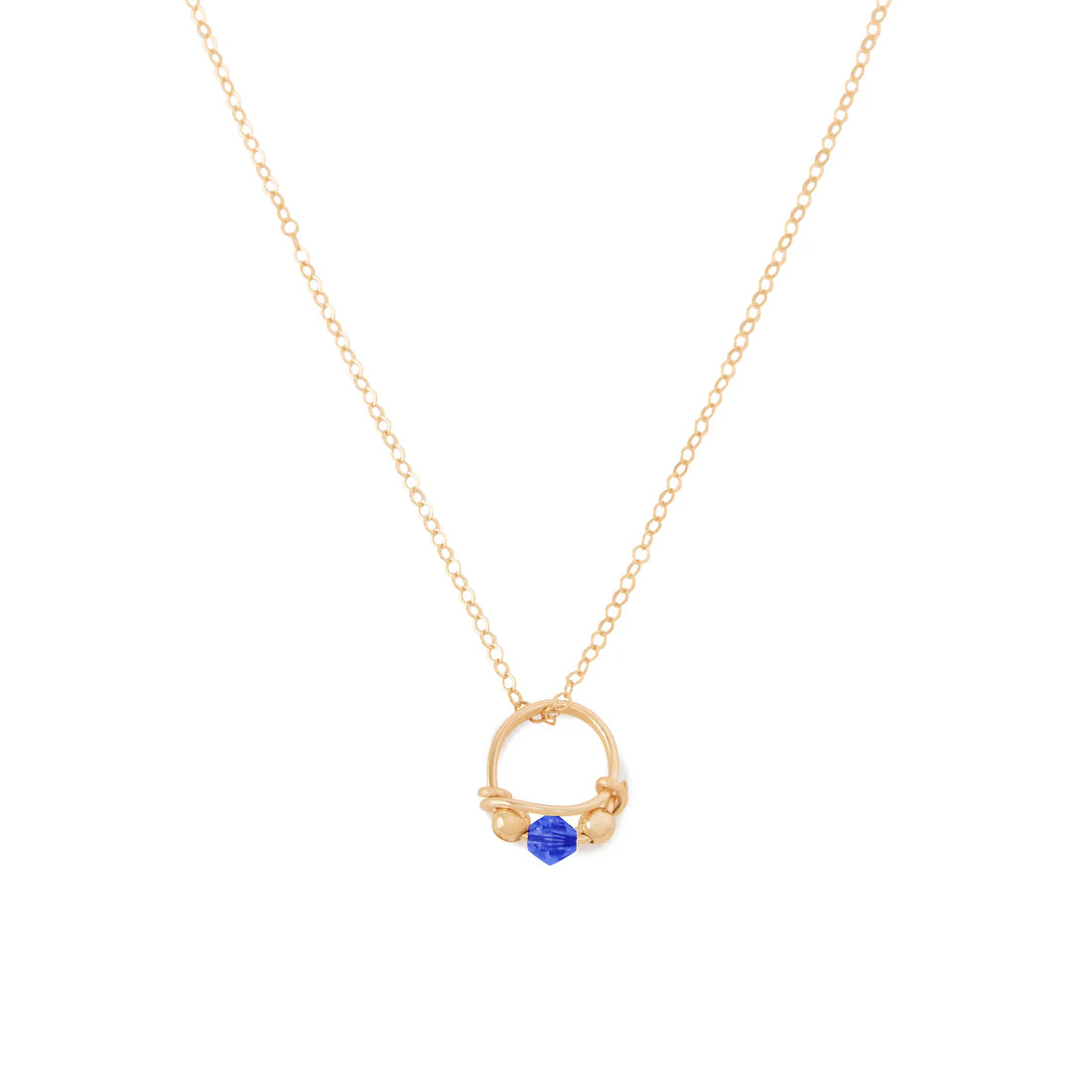Near and Dear Gold Pendant