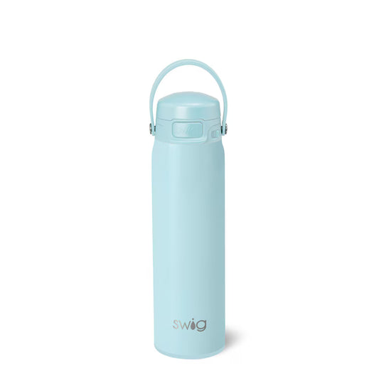 Shimmer Aquamarine Leakproof EZ Fill Bottle 22oz