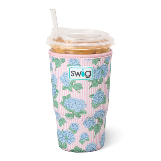 Hydrangeas Iced Cup Coolie (Large)