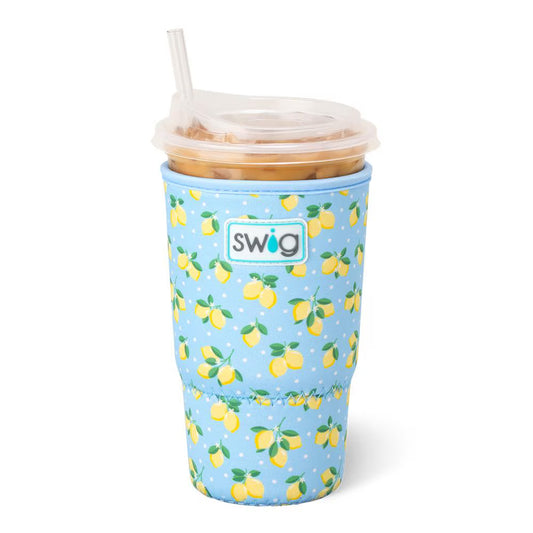 Lemon Meringue Iced Cup Coolie (Large)