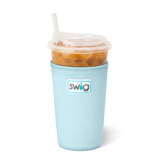 Aquamarine Iced Cup Coolie Medium