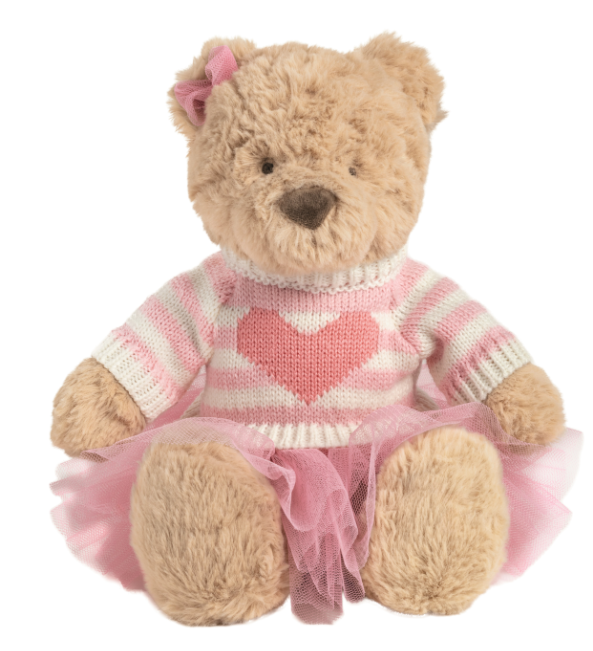 Mia The Bear Sweater Bear Plush Pal
