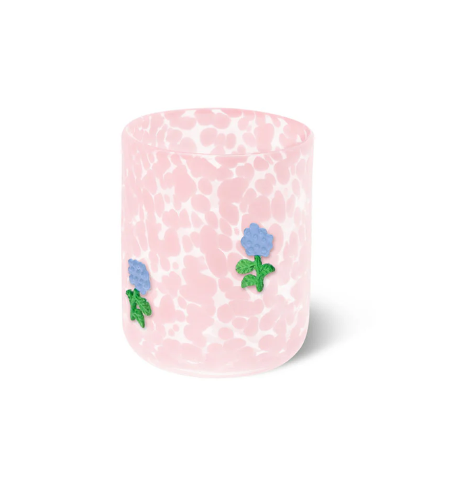 Hydrangeas Charm Glass 17oz