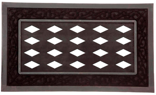Black Scroll Sassafras Mat Tray