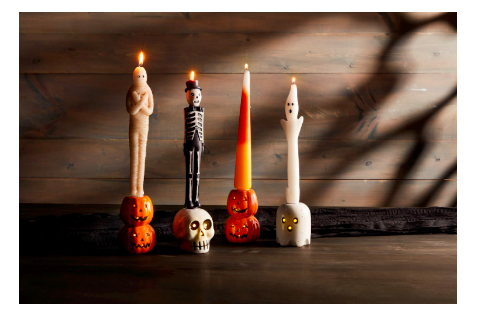 Halloween Taper Candle, Assorted