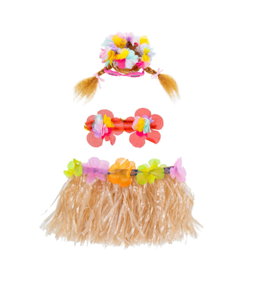 Porch Goose Outfit, Hula Girl