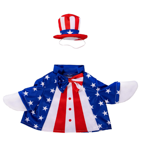 Porch Goose Outfit, Patriotic Suit