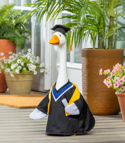 Porch Goose Outfit, Graduation Day