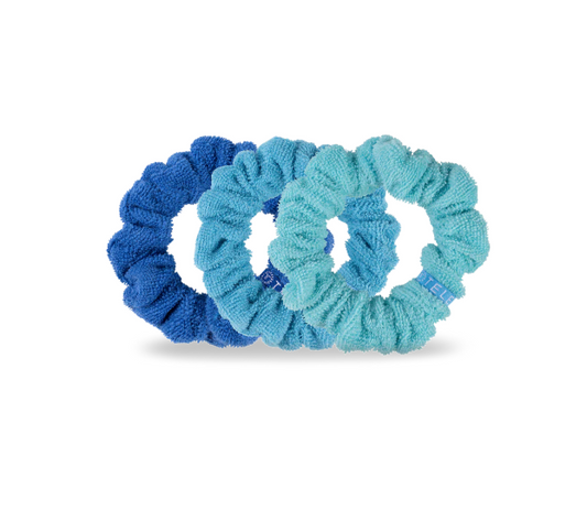 Bora Bora Teleties Terry Cloth Scrunchies Small