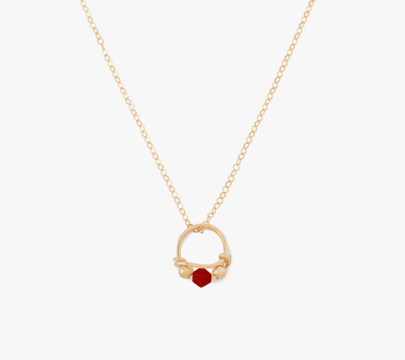 Near and Dear Gold Pendant