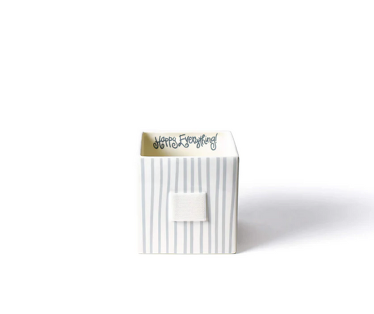Stone Stripe Mini Nesting Cube Medium