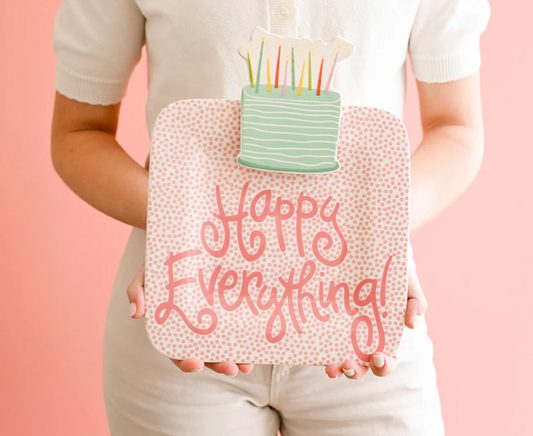 Pink Small Dot Mini Square Platter