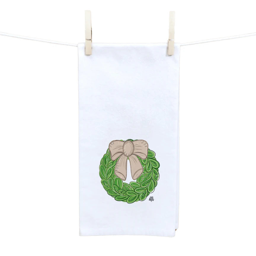 Wreath Bow Towel