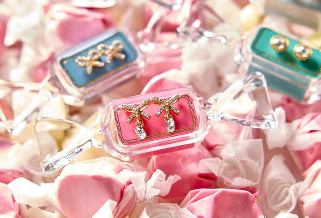 Candy Dish Earring, Pink