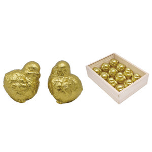Resin Gold Chick