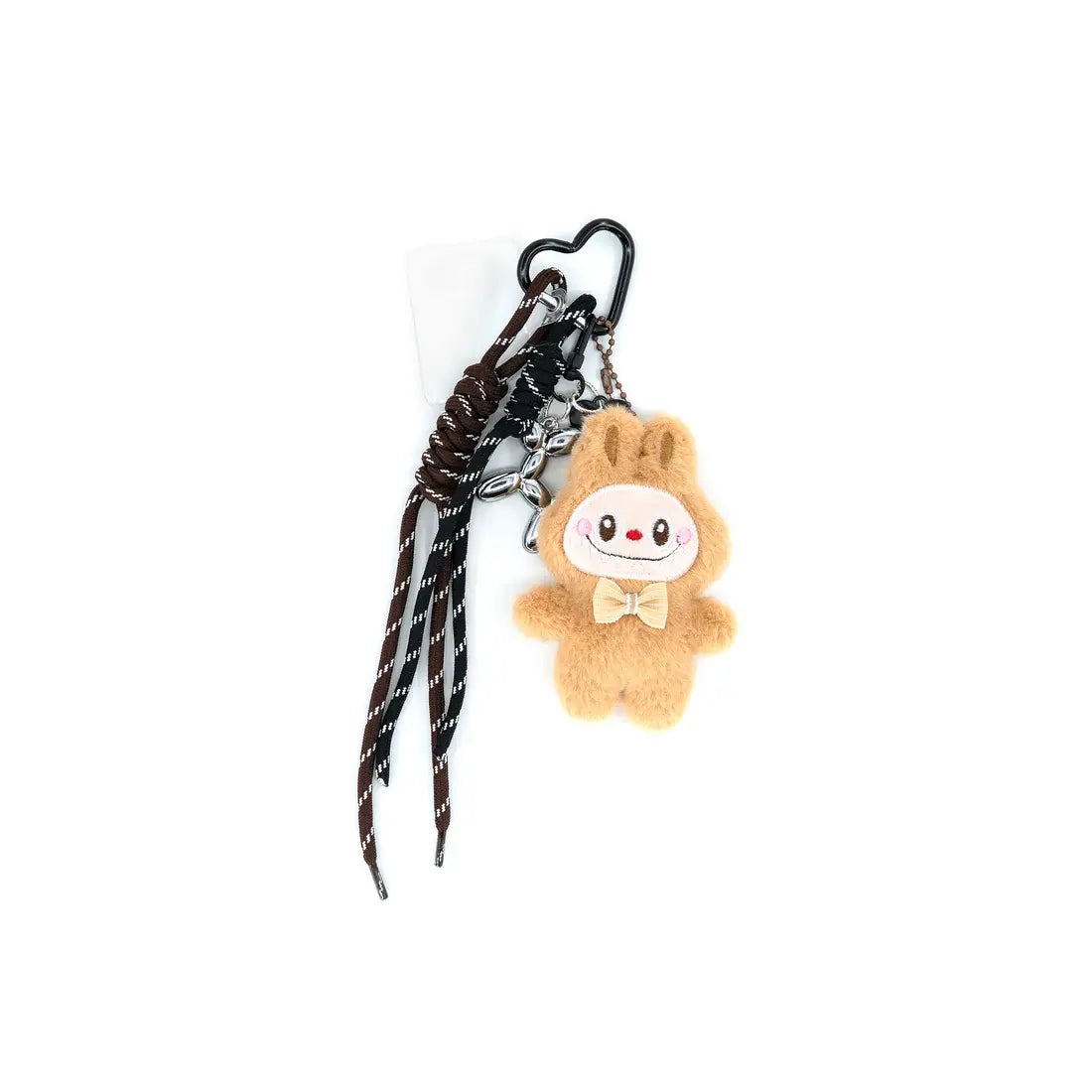 Happy Face Plush Bag Charm