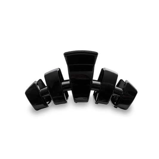 Jet Black Classic Hair Clip Small