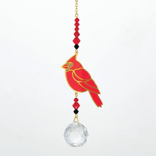 Crystal Dreams Cardinal Chime