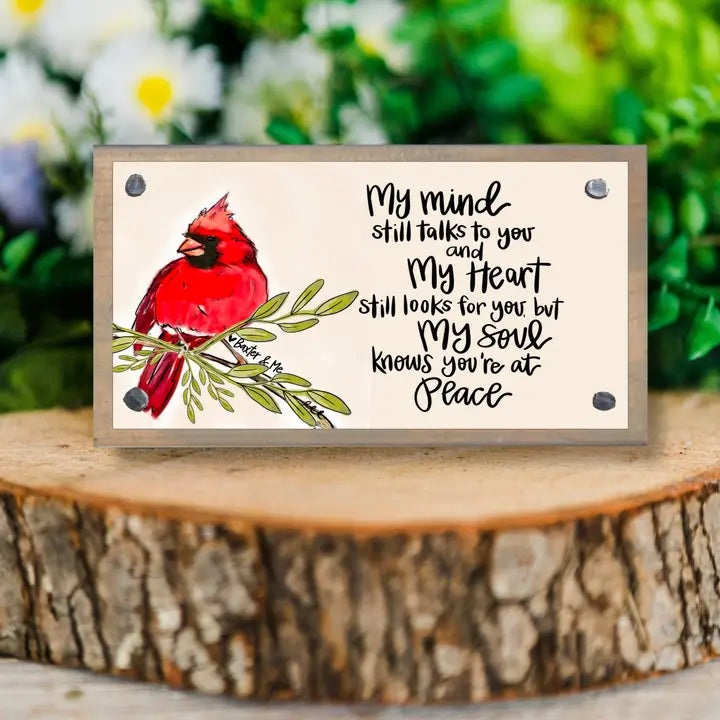 You're at Peace Driftwood Happy Block