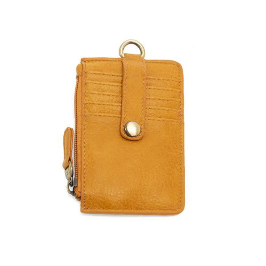 Dolly Small Card Wallet w/keyring, Honey
