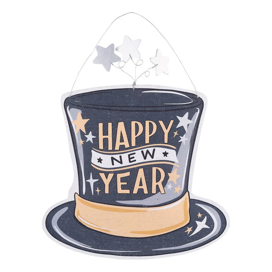 Reversible Burlee, Patriotic Hat/Happy New Year