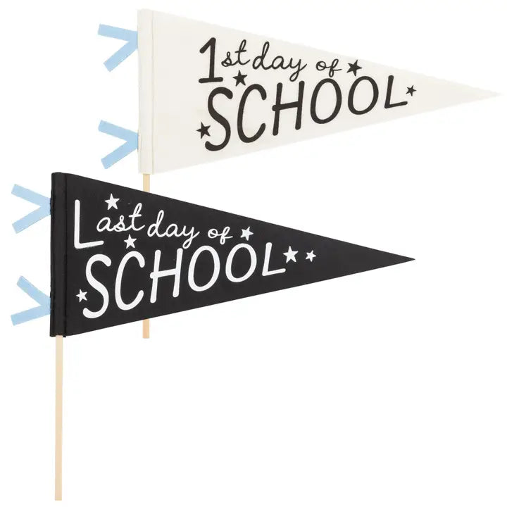 1st and Last Day Felt Pennant Set
