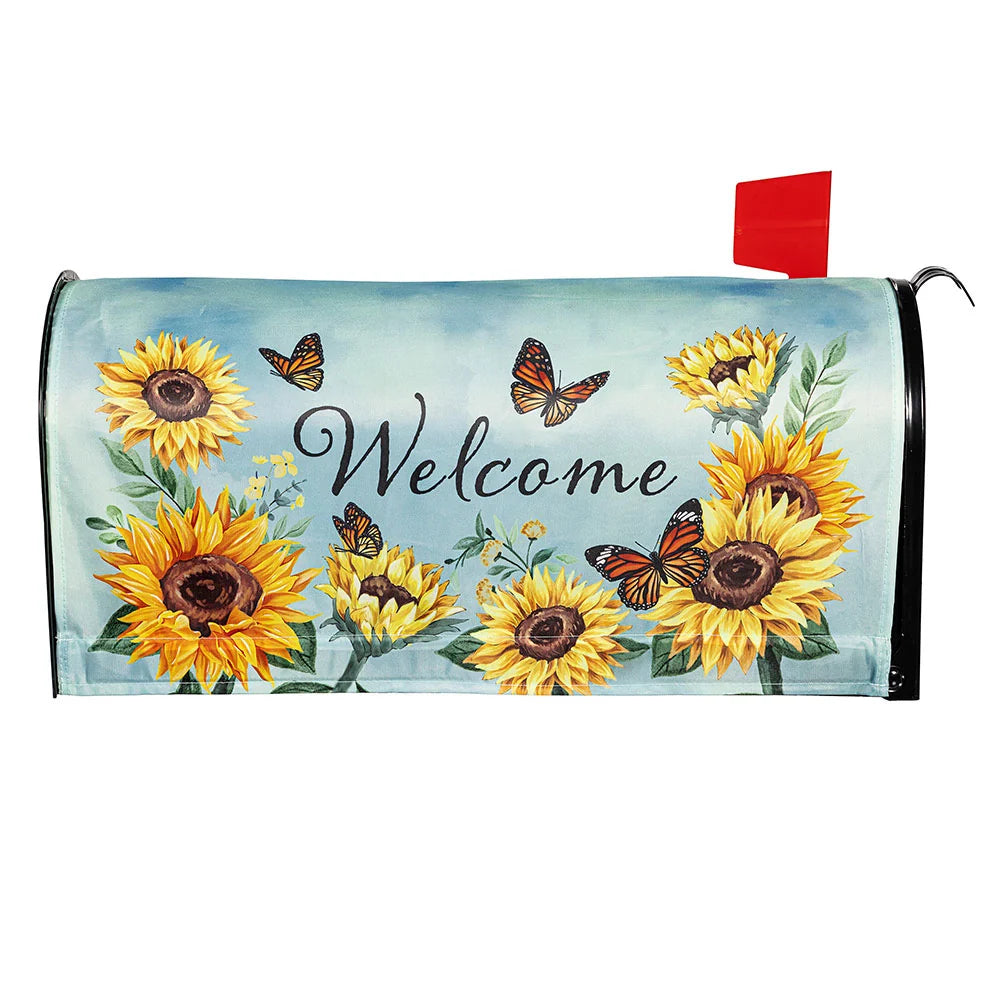 Butterfly Glow Mailbox Cover