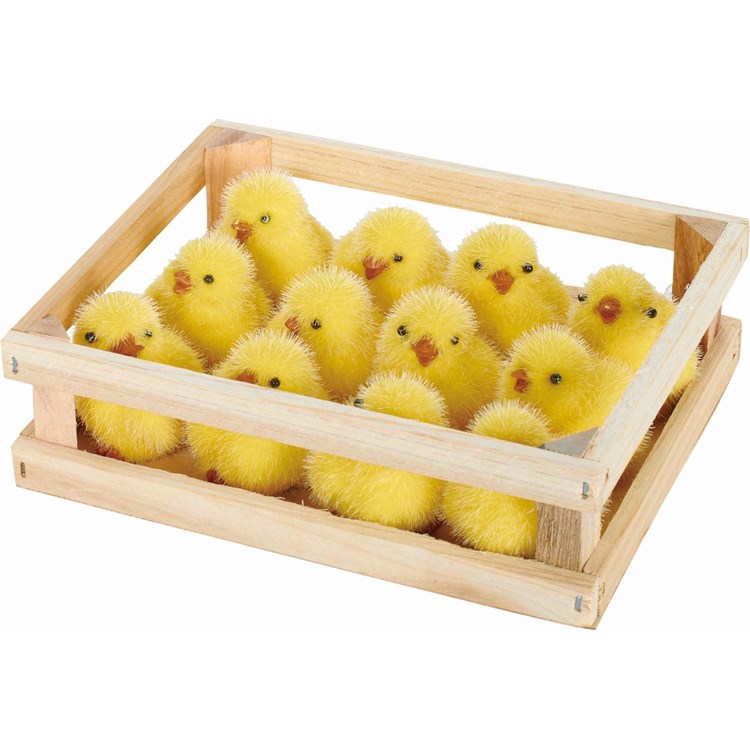 Mini Resin Fuzzy Chicks