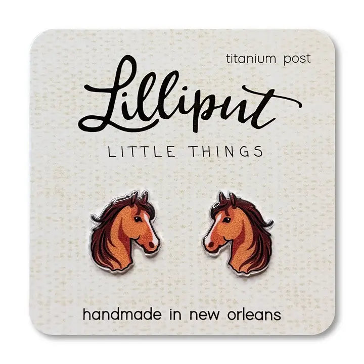 Horse Earrings