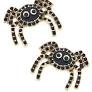 Pave Spider Stud Earrings