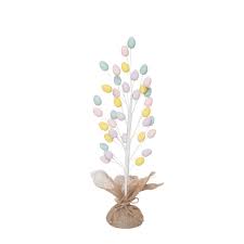 Pastel Eggs Twig Tree