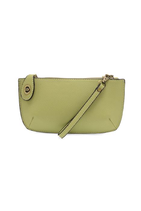 Mini Crossbody Wristlet Clutch, Kiwi