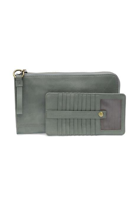 Karina Convertible Wristlet & Wallet Light Blue
