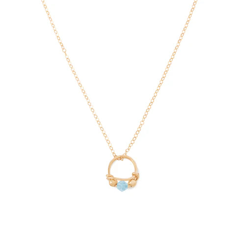 Near and Dear Gold Pendant