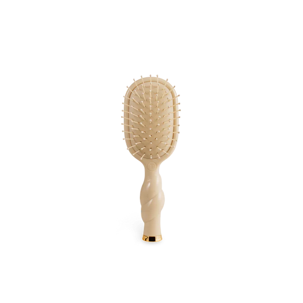 Mini Detangler Hair Brush, Tan Medium Hair