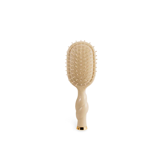Mini Detangler Hair Brush, Tan Medium Hair