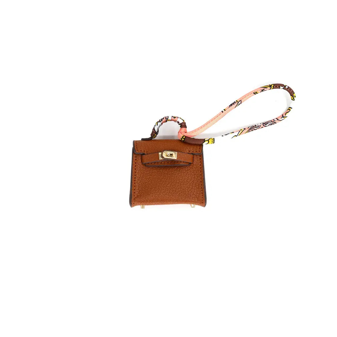 Brown Mini Purse Bag Charm