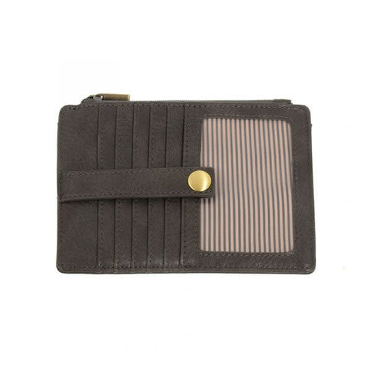 New Penny Mini Travel Wallet Charcoal